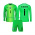 Brazilië Voetbalshirt Alisson Becker 1 Doelman Kleuters/Kids Thuis Tenue 2026 Lange Mouw