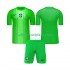Brazilië Voetbalshirt Doelman Kleuters/Kids Thuis Tenue 2026 Korte Mouw