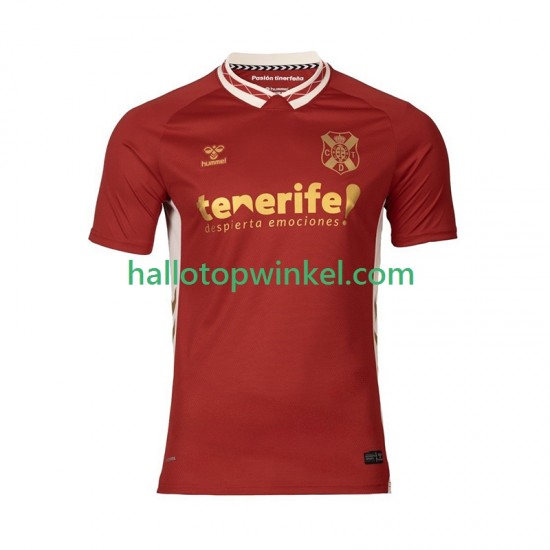Voetbalshirt CD Tenerife CWC Heren Uit Tenue 2025-2026 Korte Mouw