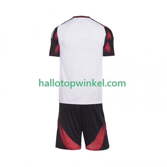 CR Flamengo Voetbalshirt Kleuters/Kids Uit Tenue 2025-2026 Korte Mouw