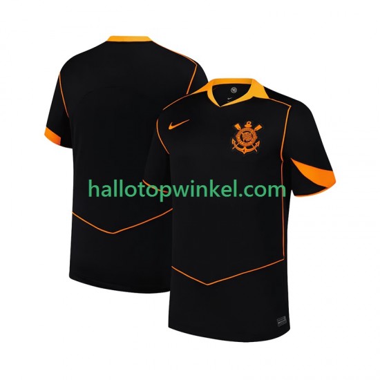 Corinthians Voetbalshirt Heren Derde Tenue 2025-2026 Korte Mouw