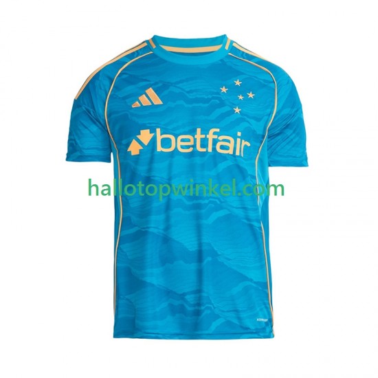 Cruzeiro Voetbalshirt Heren Derde Tenue 2025-2026 Korte Mouw