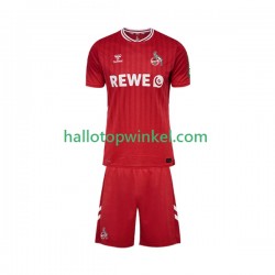 FC Köln Voetbalshirt Kleuters/Kids Uit Tenue 2025-2026 Korte Mouw