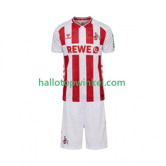 FC Köln Voetbalshirt Kleuters/Kids Thuis Tenue 2025-2026 Korte Mouw