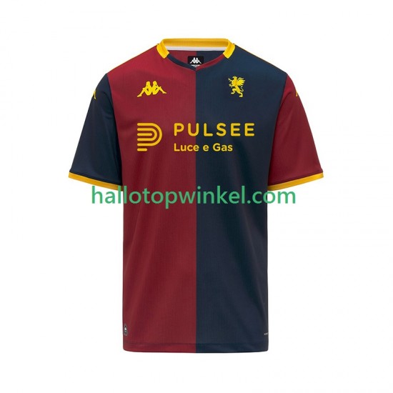 Genoa Voetbalshirt Heren Thuis Tenue 2025-2026 Korte Mouw
