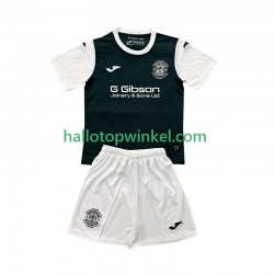 Hibernian Voetbalshirt Kleuters/Kids Thuis Tenue 2025-2026 Korte Mouw