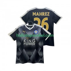 Leicester City Voetbalshirt MAHREZ 26 2014 2015 Retro Heren Uit Tenue Korte Mouw
