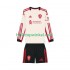 Liverpool Voetbalshirt Kleuters/Kids Uit Tenue 2025-2026 Lange Mouw