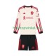 Liverpool Voetbalshirt Kleuters/Kids Uit Tenue 2025-2026 Lange Mouw