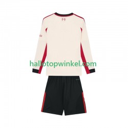 Liverpool Voetbalshirt Kleuters/Kids Uit Tenue 2025-2026 Lange Mouw