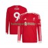 Liverpool Voetbalshirt ISAK 9 Heren Thuis Tenue 2025-2026 Lange Mouw