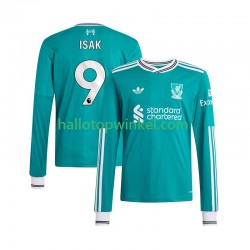 Liverpool Voetbalshirt ISAK 9 Heren Derde Tenue 2025-2026 Lange Mouw