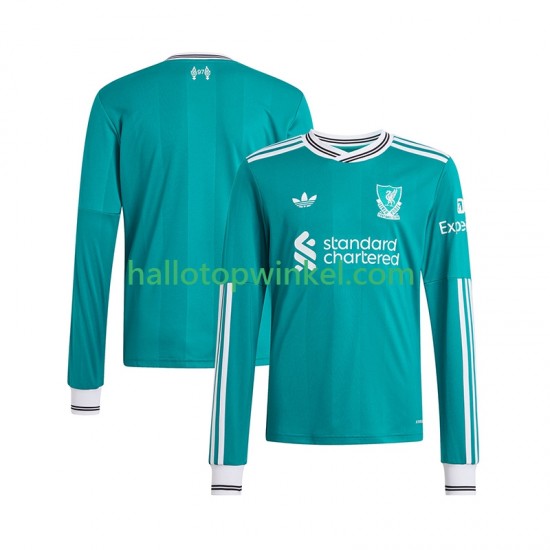 Liverpool Voetbalshirt Heren Derde Tenue 2025-2026 Lange Mouw