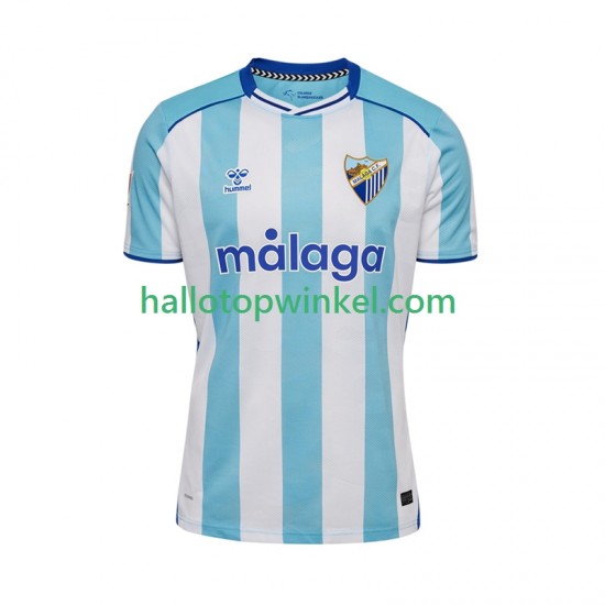 Málaga CF Voetbalshirt Heren Thuis Tenue 2025-2026 Korte Mouw