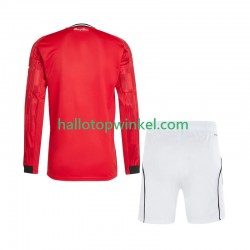 Manchester United Voetbalshirt Kleuters/Kids Thuis Tenue 2025-2026 Lange Mouw