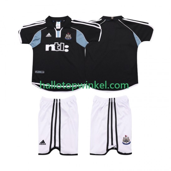 Newcastle United Voetbalshirt 2000 2001 Retro Kleuters/Kids Uit Tenue Korte Mouw