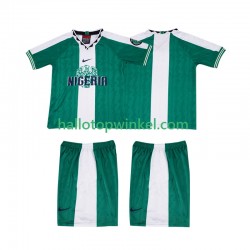 Nigeria Voetbalshirt 1996 Retro Kleuters/Kids Thuis Tenue Korte Mouw