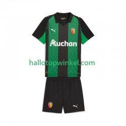 RC Lens Voetbalshirt Kleuters/Kids Uit Tenue 2025-2026 Korte Mouw