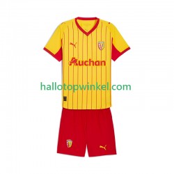 RC Lens Voetbalshirt Kleuters/Kids Thuis Tenue 2025-2026 Korte Mouw