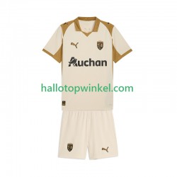 RC Lens Voetbalshirt Kleuters/Kids Derde Tenue 2025-2026 Korte Mouw
