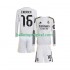 Real Madrid Voetbalshirt Endrick 16 Kleuters/Kids Thuis Tenue 2025-2026 Lange Mouw