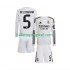 Real Madrid Voetbalshirt Jude Bellingham 5 Kleuters/Kids Thuis Tenue 2025-2026 Lange Mouw