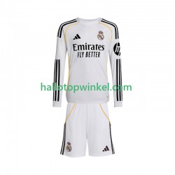 Real Madrid Voetbalshirt Kleuters/Kids Thuis Tenue 2025-2026 Lange Mouw