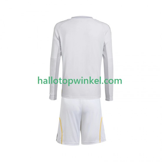 Real Madrid Voetbalshirt Kleuters/Kids Thuis Tenue 2025-2026 Lange Mouw