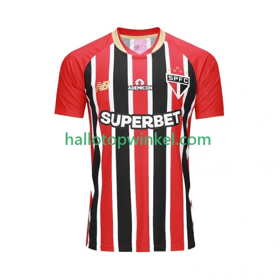 Sao Paulo Voetbalshirt Heren Uit Tenue 2025-2026 Korte Mouw