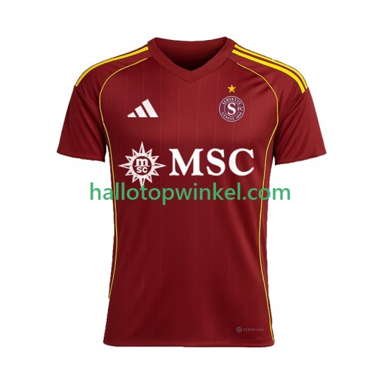 Voetbalshirt Servette FC Heren Thuis Tenue 2025-2026 Korte Mouw