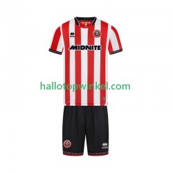Sheffield United Voetbalshirt Kleuters/Kids Thuis Tenue 2025-2026 Korte Mouw
