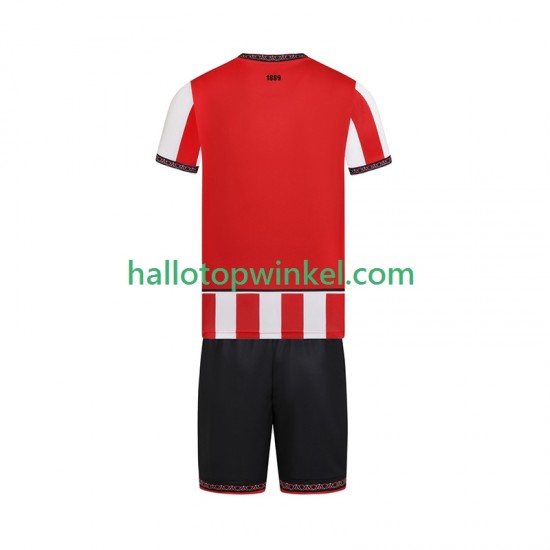 Sheffield United Voetbalshirt Kleuters/Kids Thuis Tenue 2025-2026 Korte Mouw
