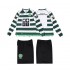 Sporting CP Voetbalshirt 2001 2003 Retro Kleuters/Kids Thuis Tenue Lange Mouw