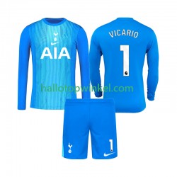 Tottenham Hotspur Voetbalshirt Guglielmo Vicario 1 Doelman Kleuters/Kids Uit Tenue 2025-2026 Lange Mouw