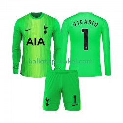 Tottenham Hotspur Voetbalshirt Guglielmo Vicario 1 Doelman Kleuters/Kids Thuis Tenue 2025-2026 Lange Mouw