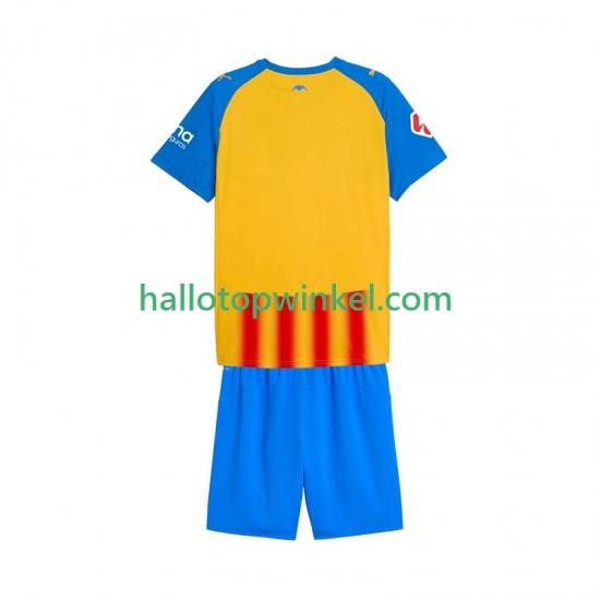 Valencia CF Voetbalshirt Kleuters/Kids Derde Tenue 2025-2026 Korte Mouw