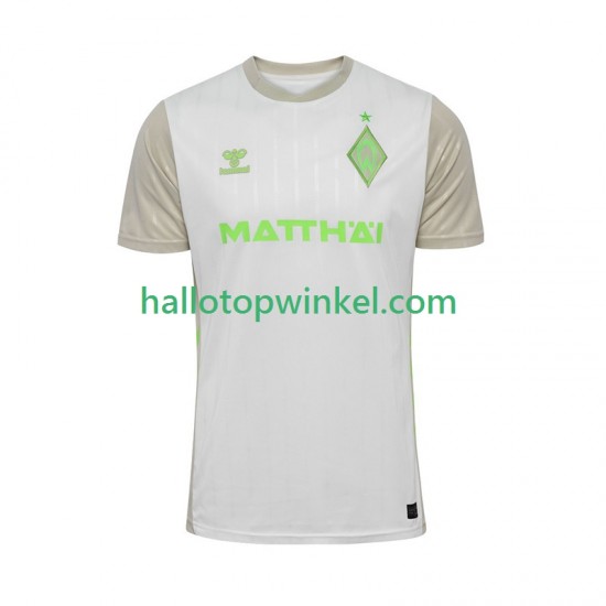 Voetbalshirt Werder Bremen Heren Uit Tenue 2025-2026 Korte Mouw