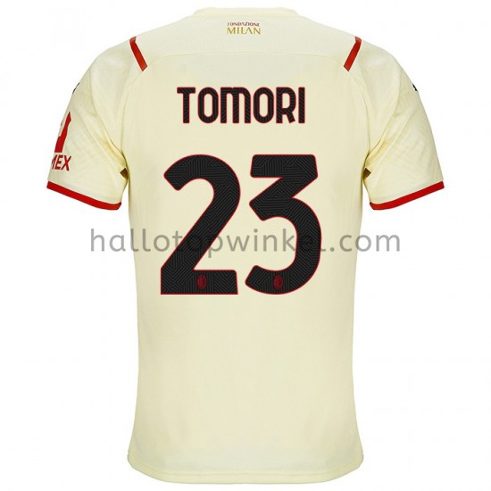 AC Milan Voetbalshirt Fikayo Tomori 23 Uit Tenue 2021-2022 Korte Mouw