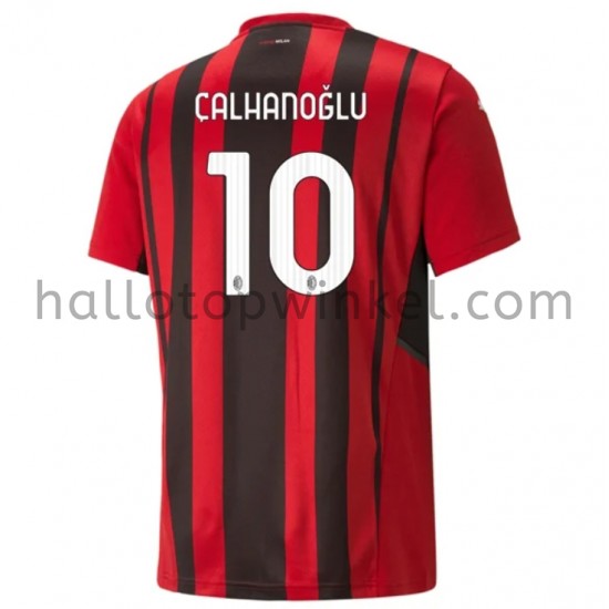 AC Milan Voetbalshirt Hakan Calhanoglu 10 Thuis Tenue 2021-2022 Korte Mouw