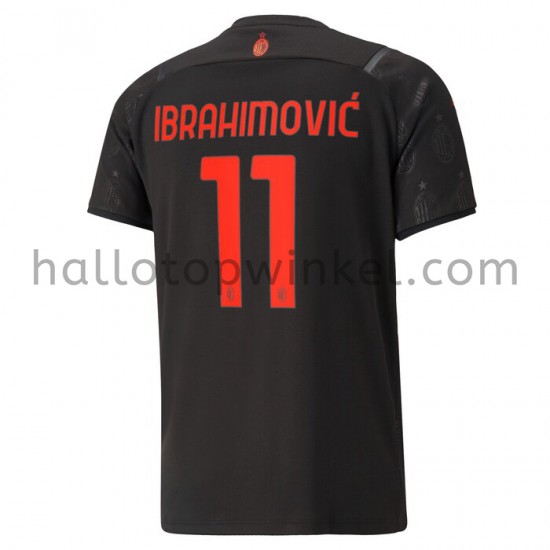 AC Milan Voetbalshirt Ibrahimovic 11 Derde Tenue 2021-2022 Korte Mouw