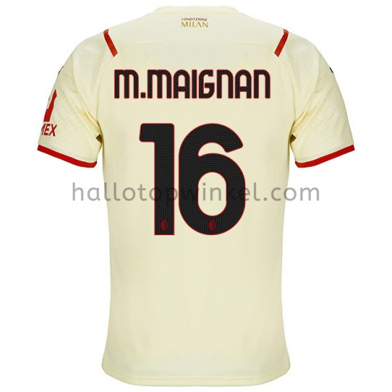 AC Milan Voetbalshirt Mike Maignan 16 Uit Tenue 2021-2022 Korte Mouw