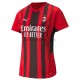 AC Milan Voetbalshirt Dames Thuis Tenue 2021-2022 Korte Mouw