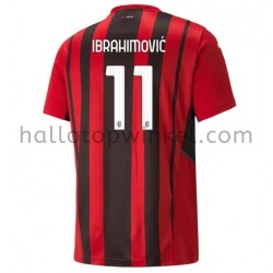 AC Milan Voetbalshirt Zlatan Ibrahimovic 11 Thuis Tenue 2021-2022 Korte Mouw
