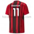AC Milan Voetbalshirt Zlatan Ibrahimovic 11 Thuis Tenue 2021-2022 Korte Mouw