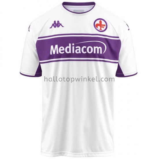 ACF Fiorentina Voetbalshirt Uit Tenue 2021-2022 Korte Mouw