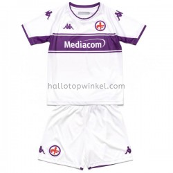 ACF Fiorentina Voetbalshirt Kleuters/Kids Uit Tenue 2021-2022 Korte Mouw