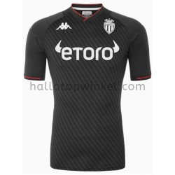 AS Monaco Voetbalshirt Uit Tenue 2021-2022 Korte Mouw