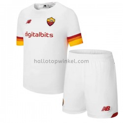 AS Roma Voetbalshirt Kleuters/Kids Uit Tenue 2021-2022 Korte Mouw