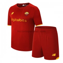 AS Roma Voetbalshirt Kleuters/Kids Thuis Tenue 2021-2022 Korte Mouw