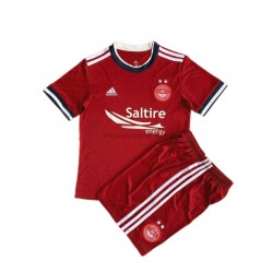Aberdeen Voetbalshirt Kleuters/Kids Thuis Tenue 2021-2022 Korte Mouw